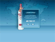 Tablet Screenshot of cracovia.com