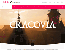 Tablet Screenshot of cracovia.net